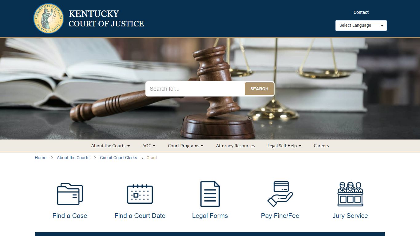 Grant - Kentucky Court of Justice